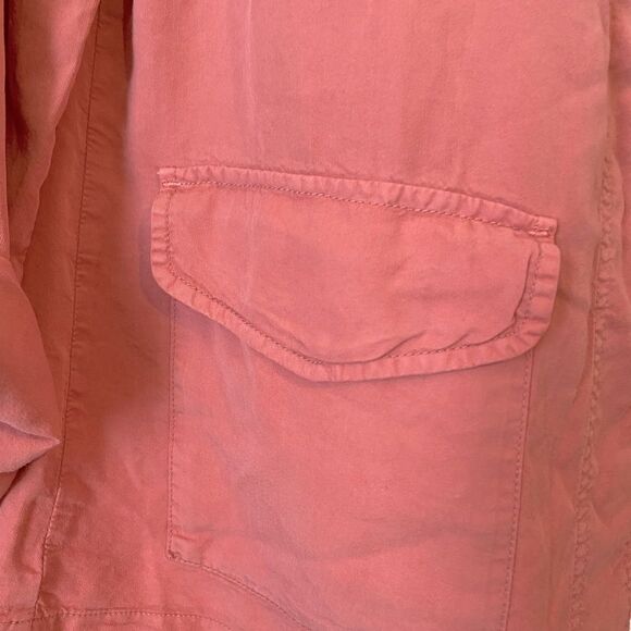 Anthropologie Sanctuary women’s utility jacket lightweight dusty pink NWT size M - Picture 12 of 12